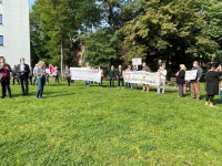 Demonstration zum Erhalt des Krankenhauses Holweide